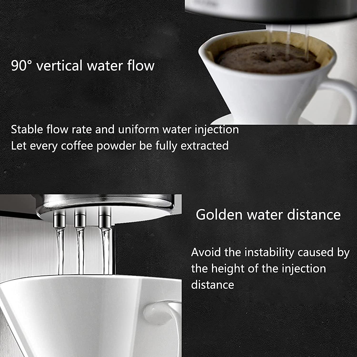 W Pełni Automatyczny Ekspres Do Kawy Ziarnistej Amerykańskiej Małej Herbaty Ze Stali Nierdzewnej, 1650 W, 1,8 L, Do Espresso I Cappuccino,