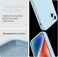 Vista 334 de FireNova Designed for iPhone 13 Pro Max Case, Silicone [Camera Protection] Phone Case with [2 Screen Protectors], Soft Anti-Scratch Microfiber Deep