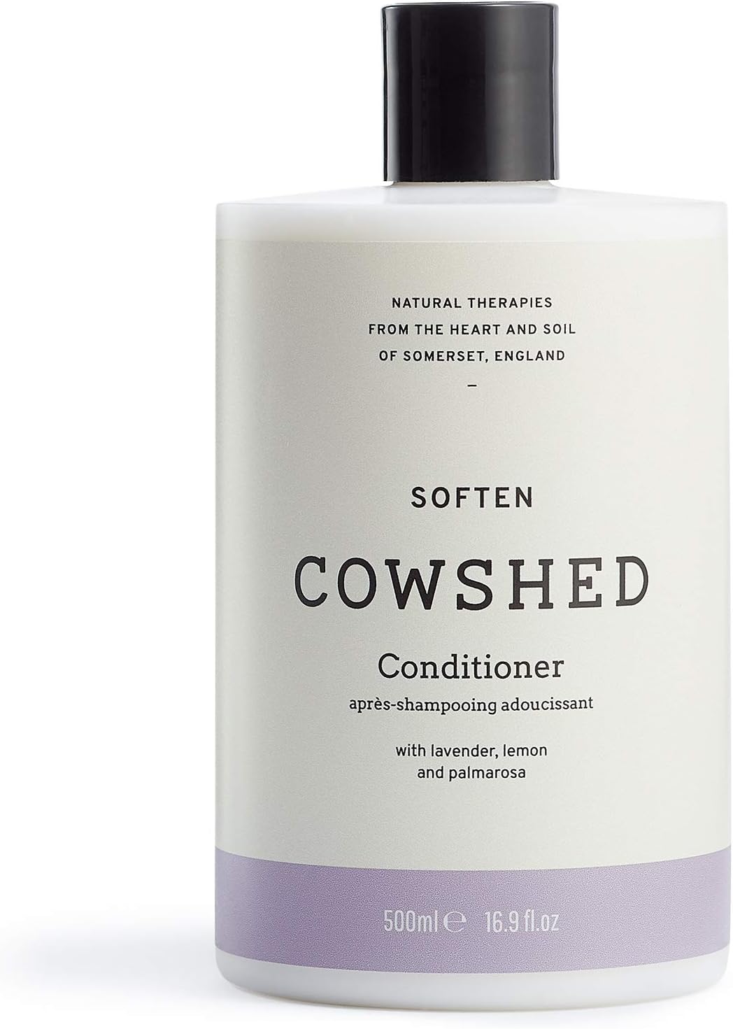 Soften Conditioner 500ml | Gentle Conditioner for All Hair Types | Natural, Vegan, & Paraben Free | Softening & Brightening with May Chang, Lemon, and Lavender