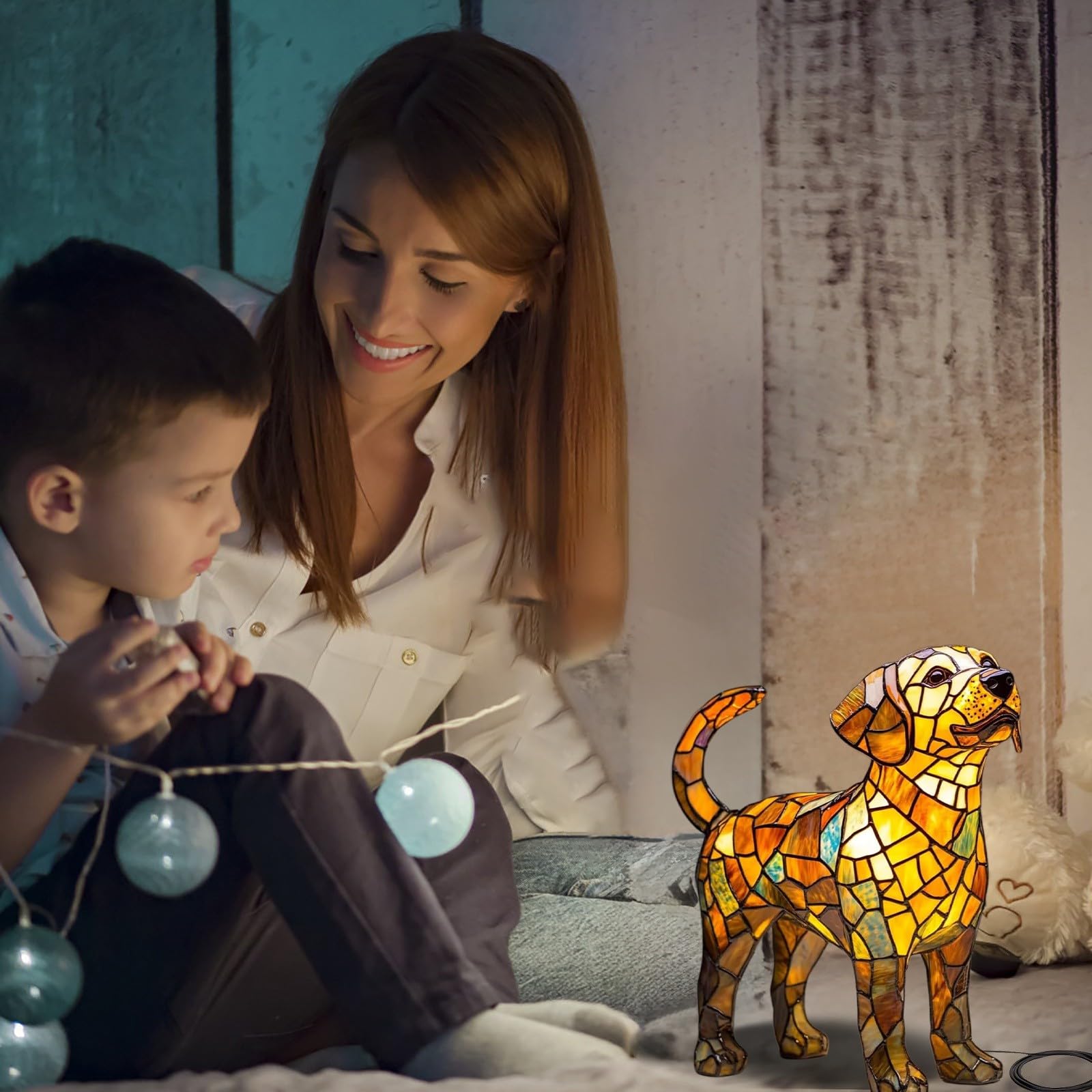 Créations de lampes, luminaires en vitrail pour la décoration d’intérieur