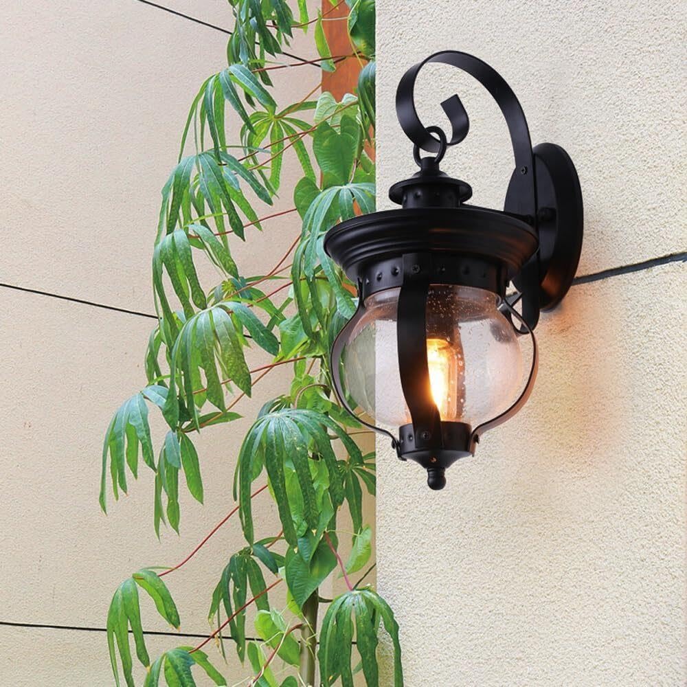 Lampada da Parete for Esterni Impermeabile retrò Americana