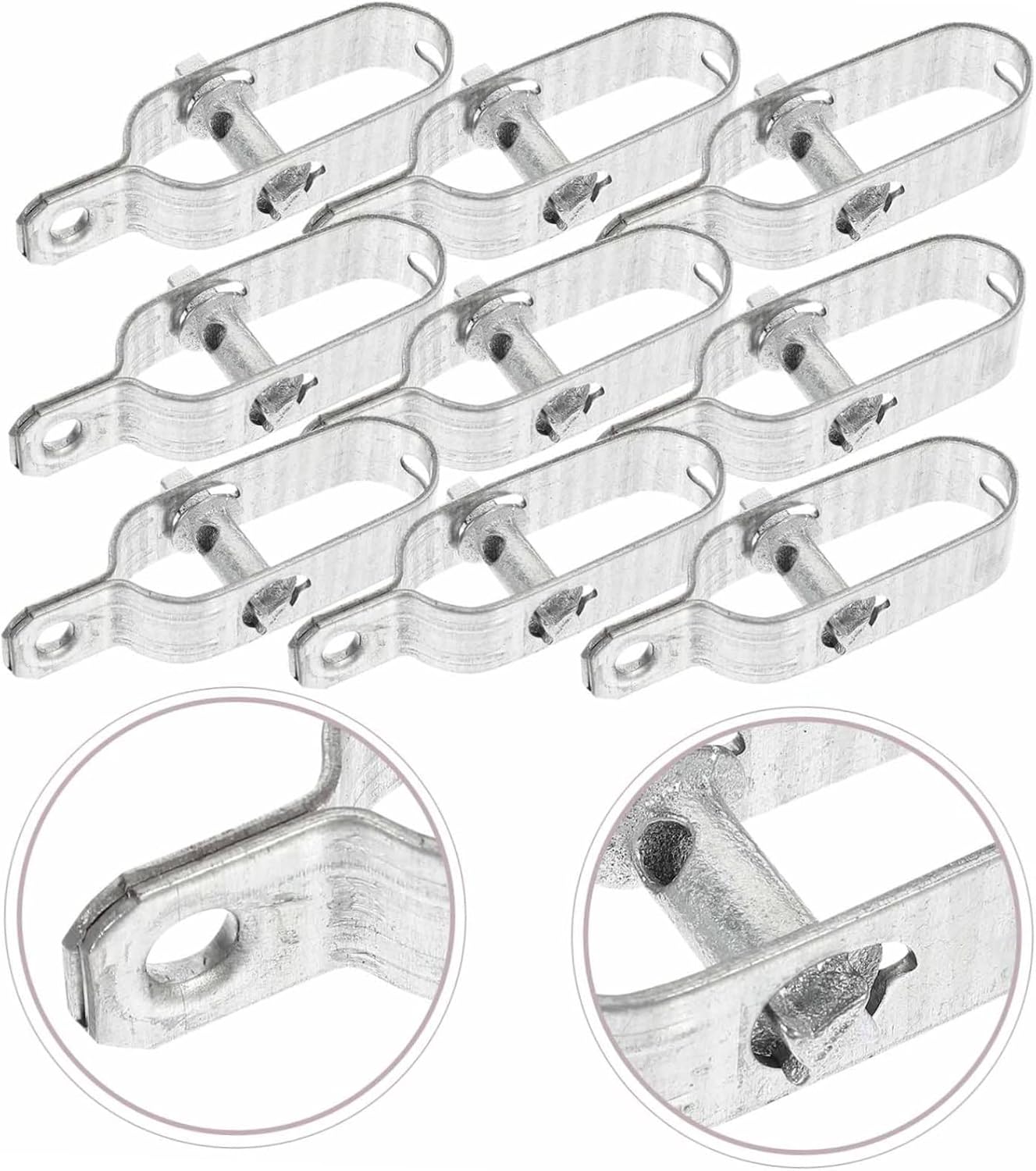 10pcs Multi use Made Steel Wire Tensioners Heavy Duty Cable Tighteners Farm Fence Garden Fence Sun Shade Sail