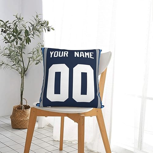 Miniatura 6 de Funda de almohada personalizada con nombre y número, funda de almohada personalizada para la familia, funda de almohada de regalo para sofá, cama,