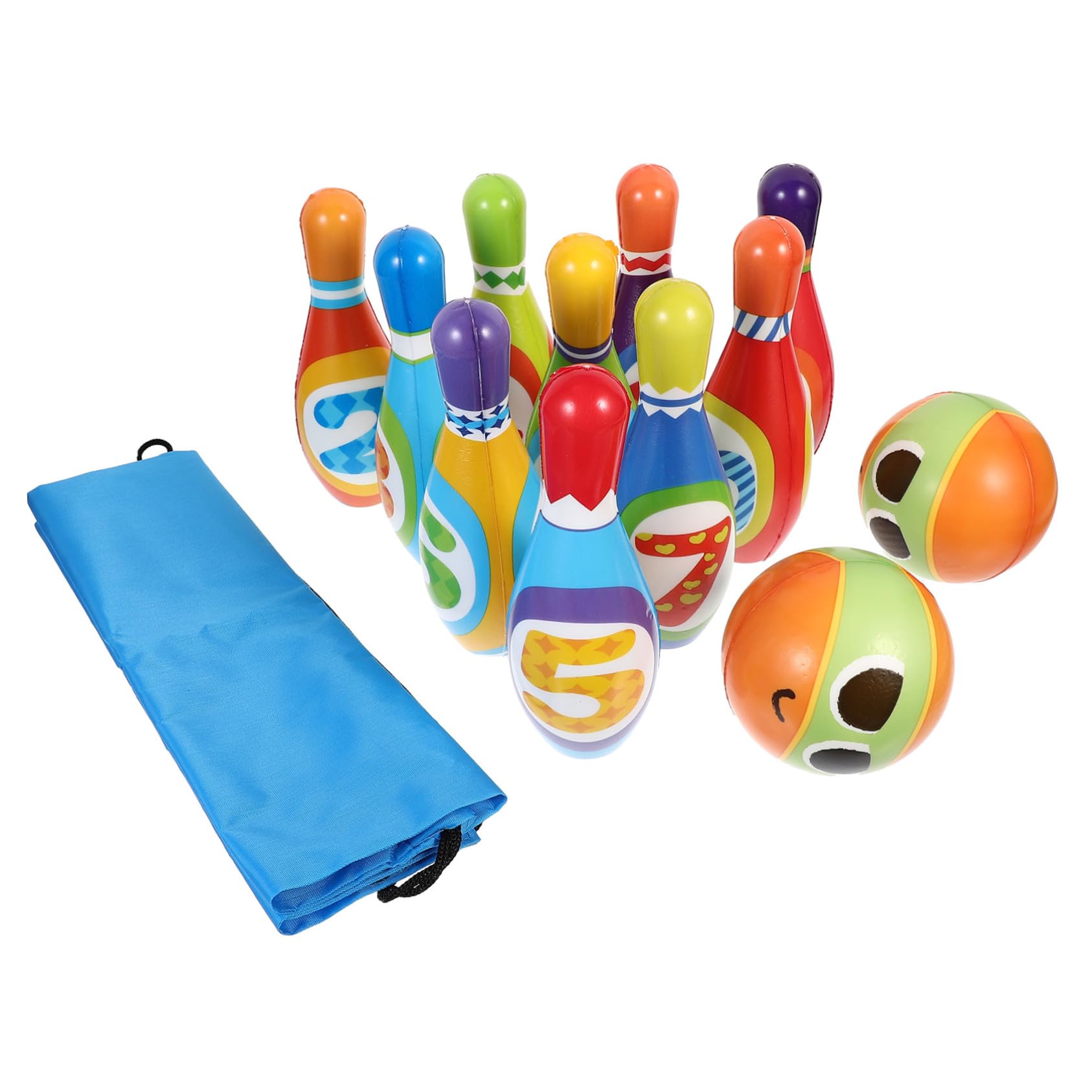 Alipis Kit da Bowling per Ragazzo Ragazza, Set da 1 Pezzo, Cotone Pu