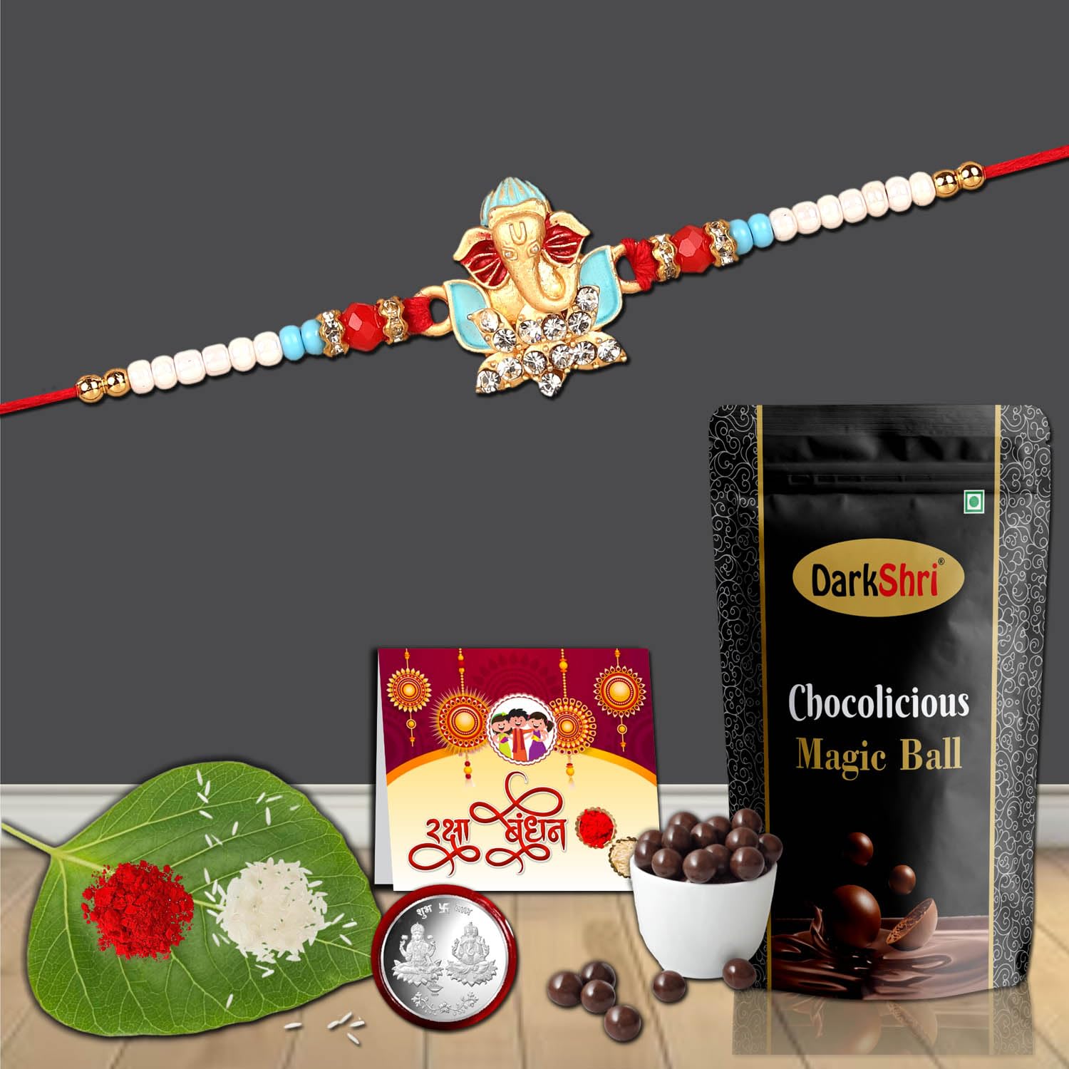DarkShri Rakhi For Brother,Rakhi With Chocolate,Rakhi Combo With Best Gift (Rakhi02) (B0CBZM3LFP) Amazon Price History, Amazon Price Tracker
