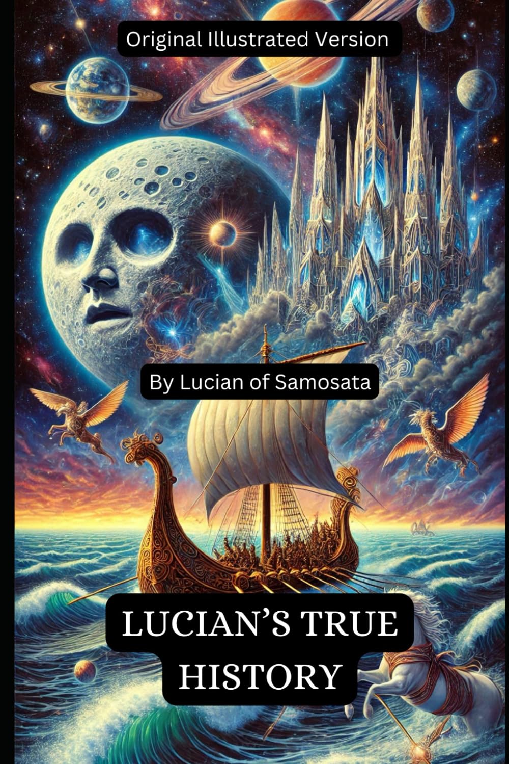 Lucian's True History: Original Illustrated Version