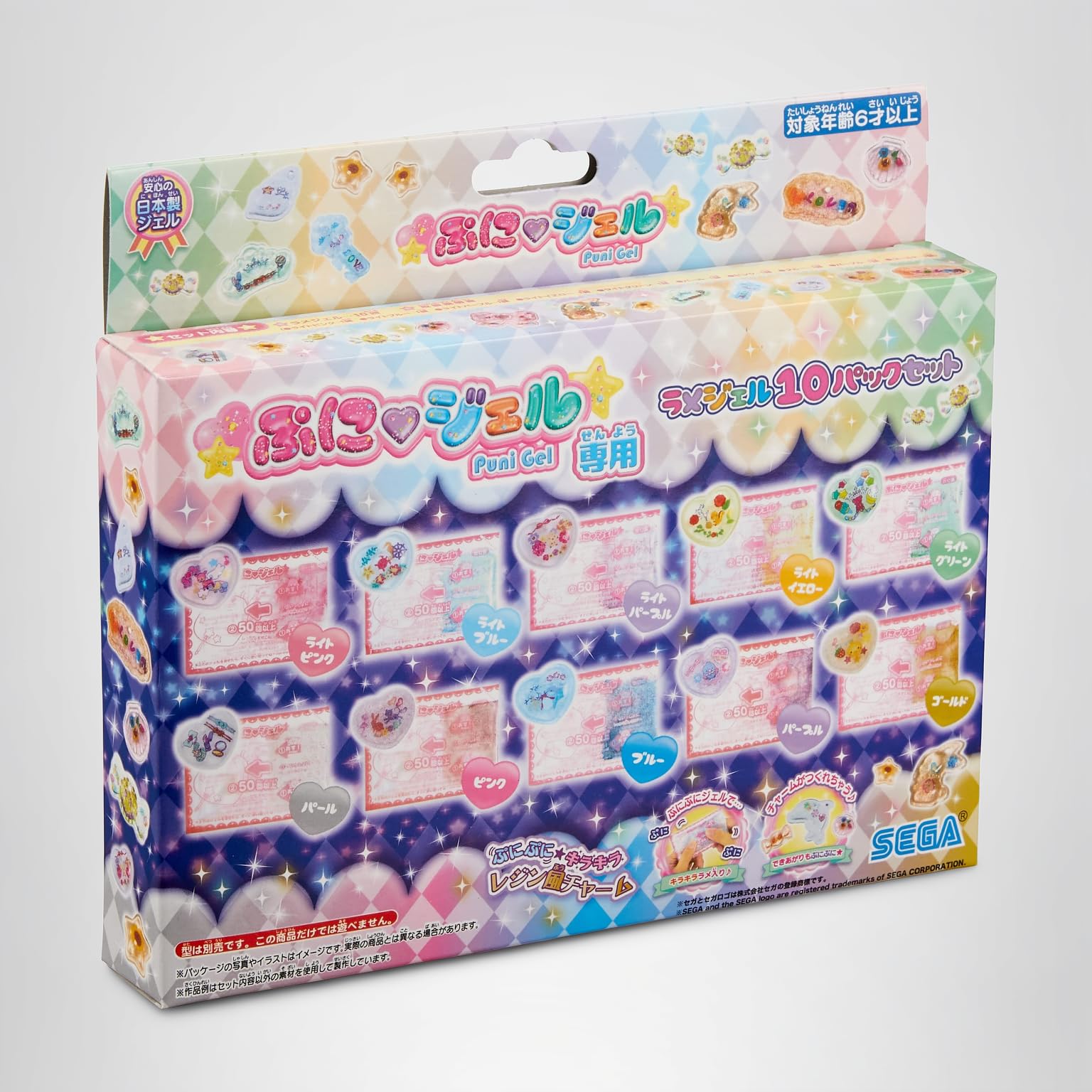 ぷにジェル　大量セット Amazon.co.jp: セガフェイブ (SEGA FAVE) ぷにジェル専用ラメジェル10