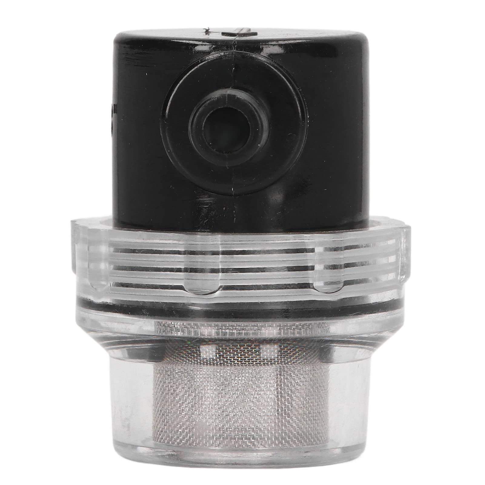 Filtre de pompe à eau, filtre de crépine de pompe à eau en ligne compatible avec les tuyaux de 3/8 po et 1/2 po, pour pompes DC 12 V 80 PSI, avec tamis filtrant en acier