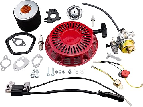 Miniatura 9 de Ruma Kit de bobina de encendido de arranque de arranque de carburador ajustable para Honda GX340 GX390 GX420 11HP 13HP 16HP Motor