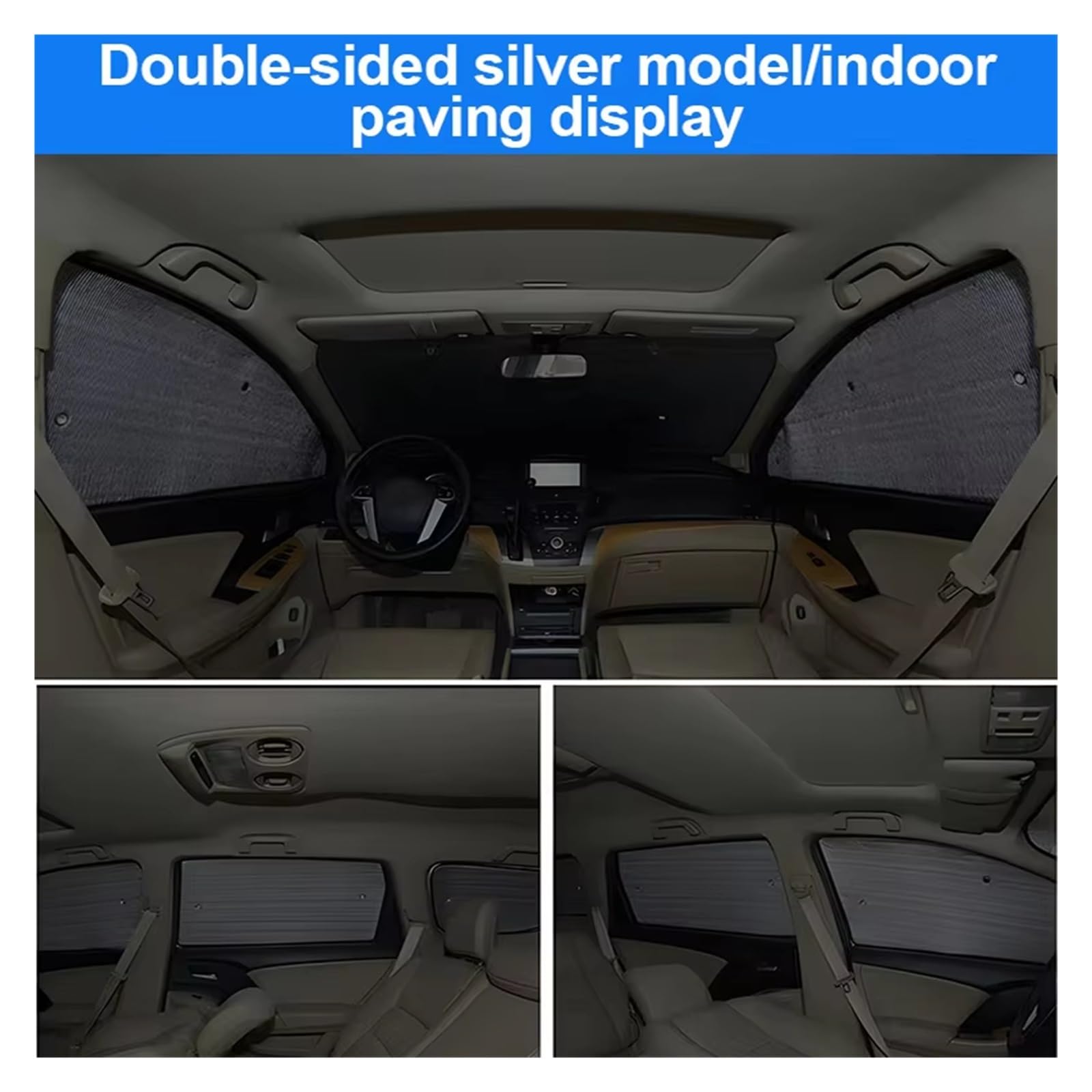 Sonnenblenden Für VW Für Transporter T6 .1 SWB 2015-2024 Fenster Vorhänge Wärme Schützen Windschutzscheibe Sonnenschirm Isolierung Sonnenblende(All Sunshades)