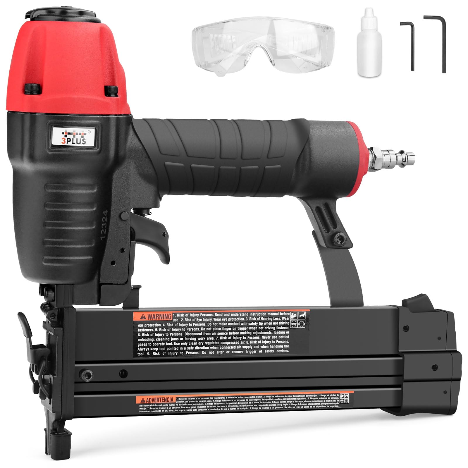 2-in-1 Brad Nailer & Stapler - 3PLUS HF509040SP -2