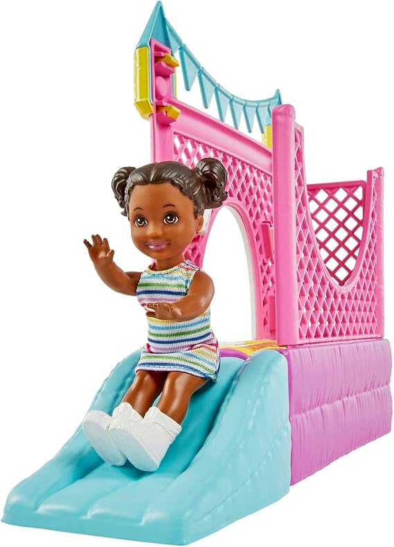 Barbie Bebek Bakıcısı Skipper Oyun Evi Seti, 3 yaş ve üzeri, HHB67