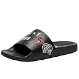 Women's Udele Sport Slide with Sketch Print Platform