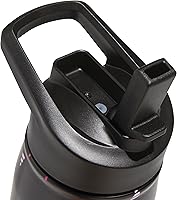 Vista 5 de adidas Stainless Steel Metal Water Bottle 20 oz (600 mL) Straw Lid