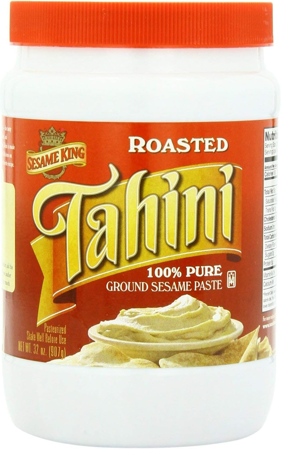 Sesame King Tahini, Roasted 32 Oz. (Pack Of 2)