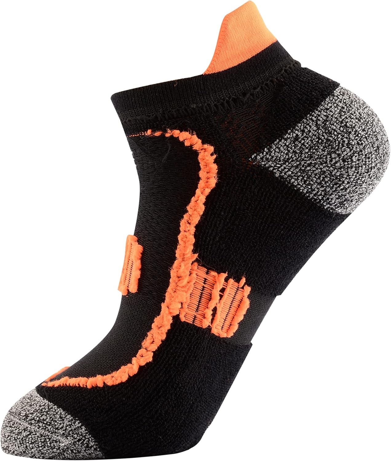 Men's Cushioned Anti Odor Blister Proof Quarter Crew Low Cut Compression Running Trekking Socks - Image 5