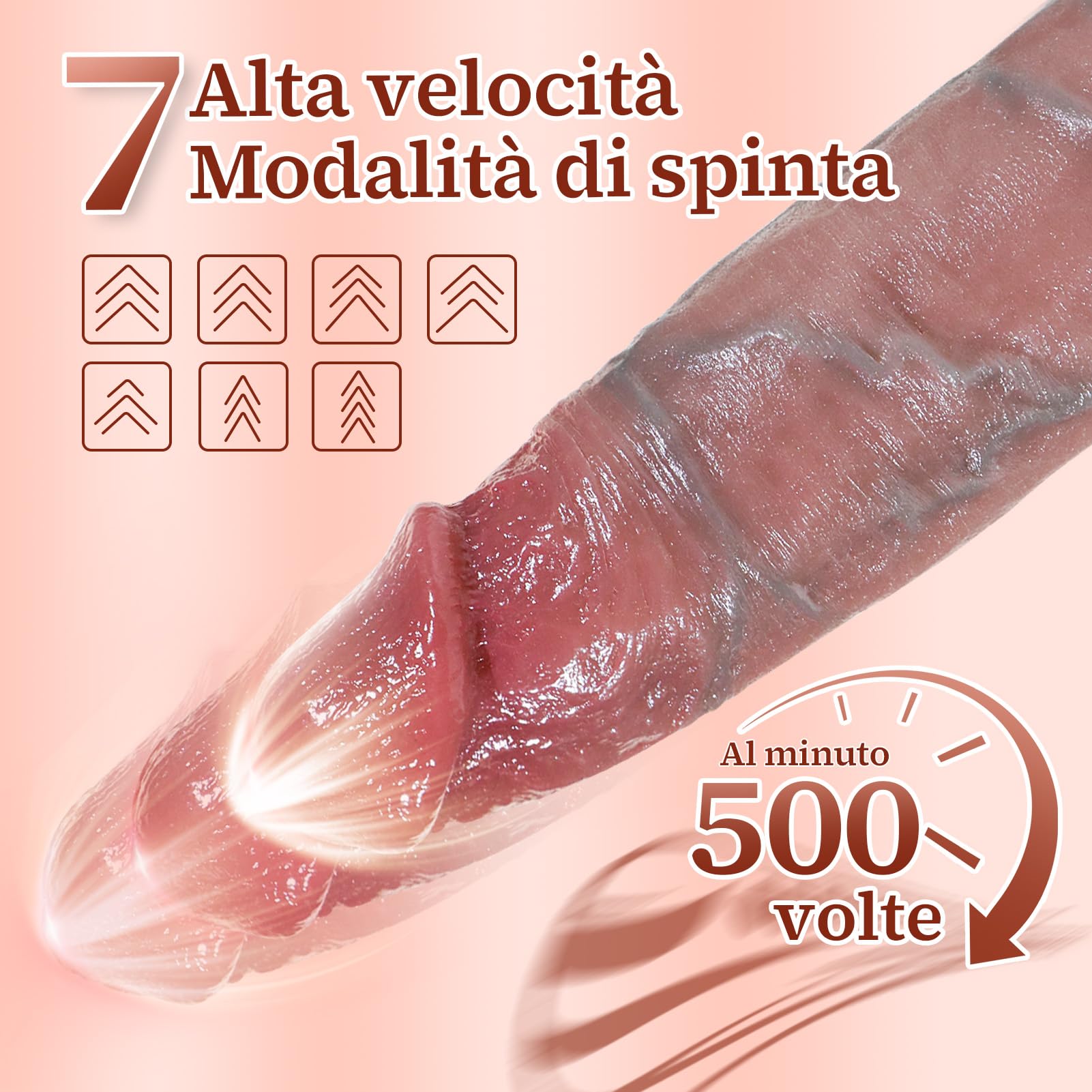 Dildo Grandi Fallo Realistico Sexytoysys Donna - Vibratoreper Donna Professionale Sex Toys Plug Vibratore Anale per Uomo Coppia, Sexy Toy Sessuali Giochi Erotiici Pene con Riscaldo Spinta Vibrazione