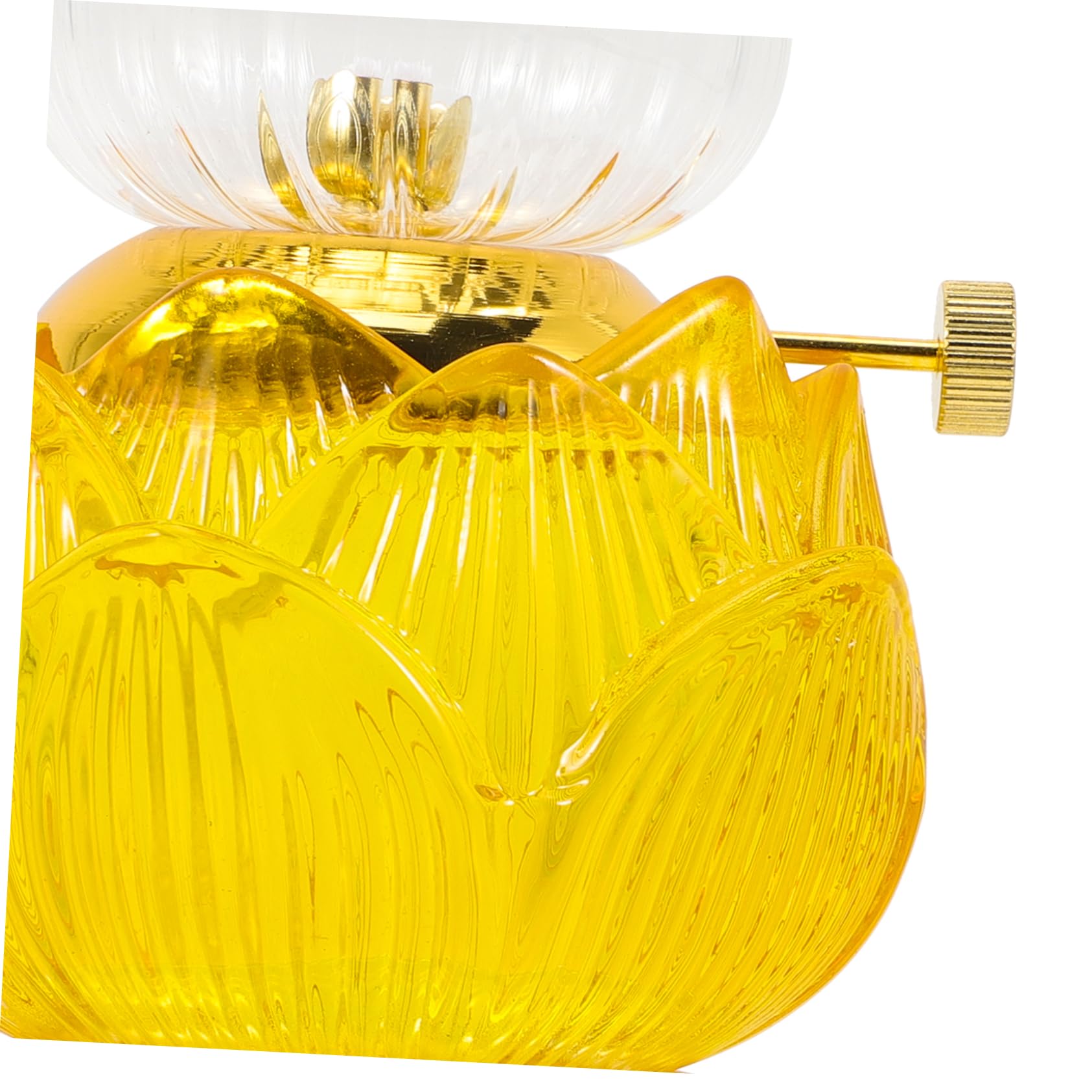 Lampada a Olio in Vetro Colorato, Uso Tempio e Casa