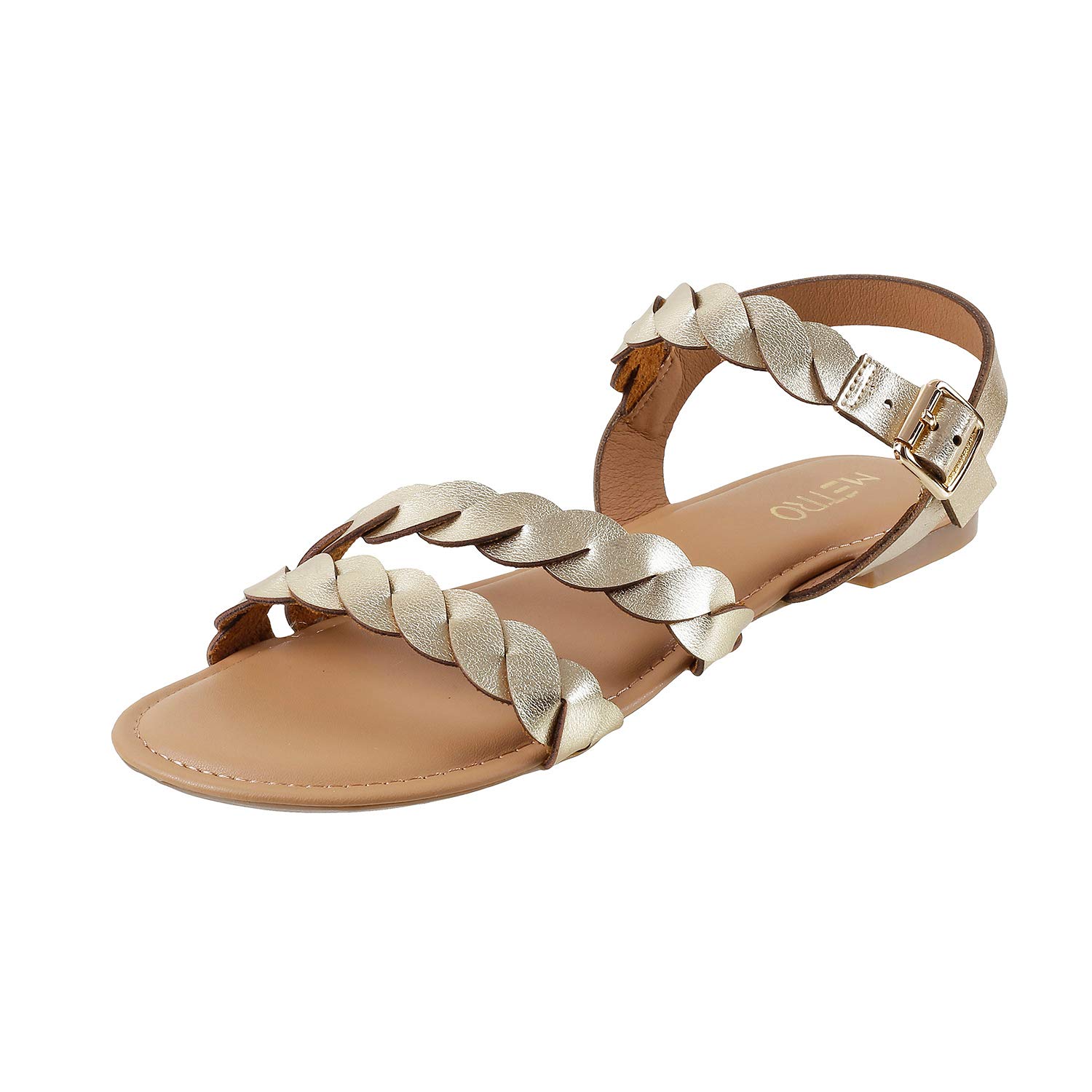 Metro Womens Synthetic Gold Sandals (Size (5 UK (38 EU)) (B0843WYVGS) Amazon Price History, Amazon Price Tracker