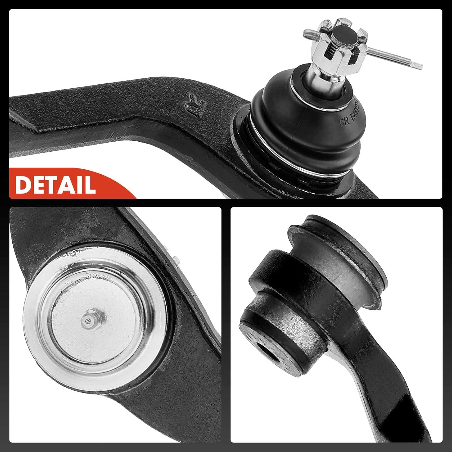 A-Premium Front Right Upper Control Arm, with Ball Joint & Bushing, Compatible with Ford & Lincoln - 1997-2004 - F-150, F-150 Heritage, F-250, Expedition, Navigator, Blackwood, RWD Only