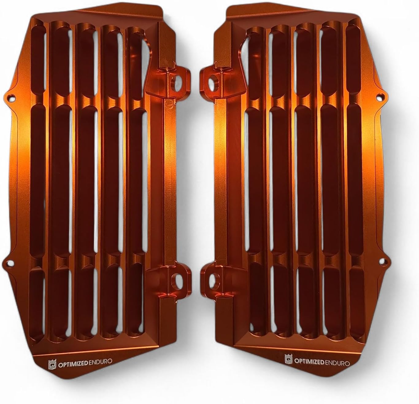 Optimized Enduro - Radiator Guards for 2016-2023 KTM Orange