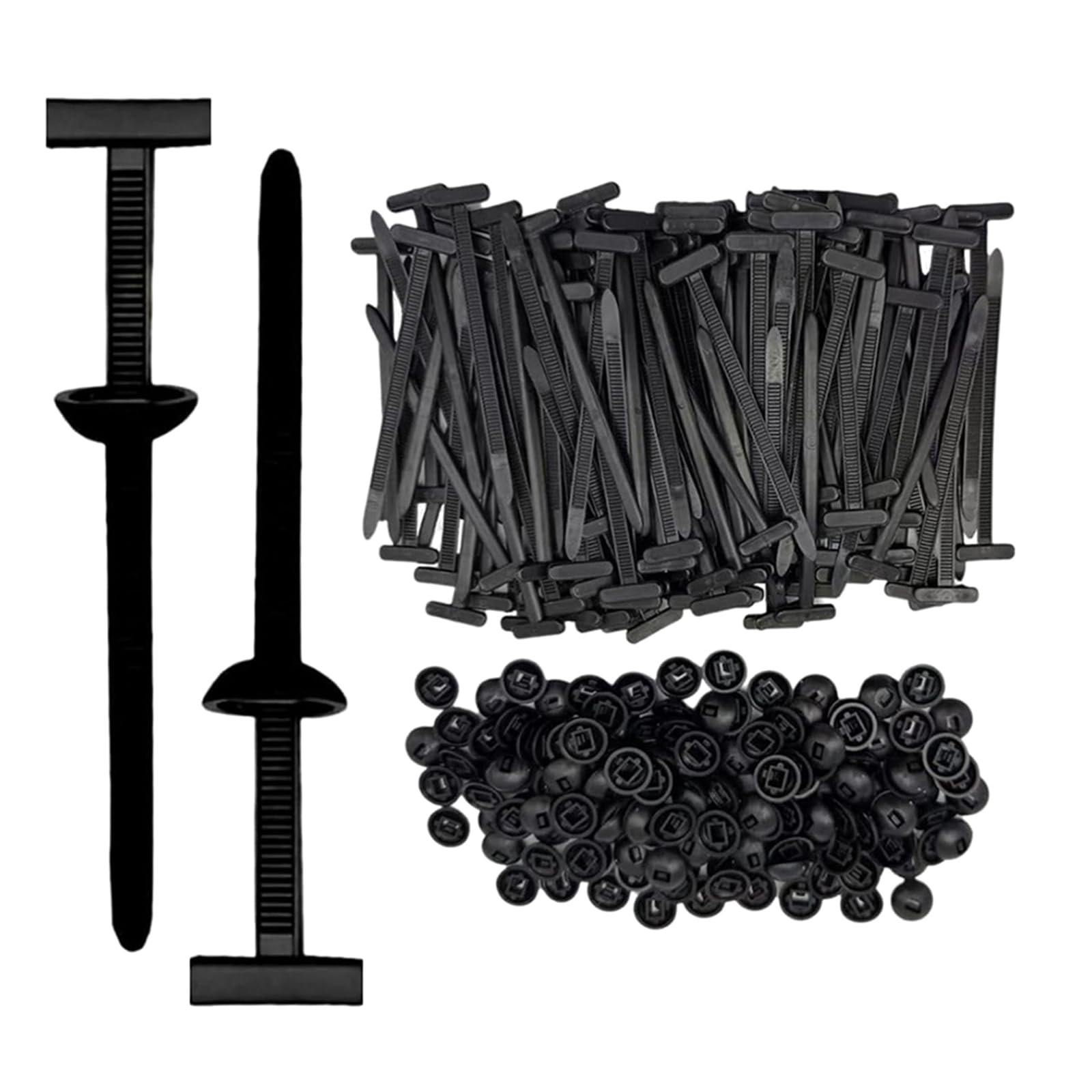 Duty 90mm Releasable Fastening Straps Clamps Reinforced Construction Withstands Extreme Temperatures and Stress Flame Retardant Cable Fixation Clips