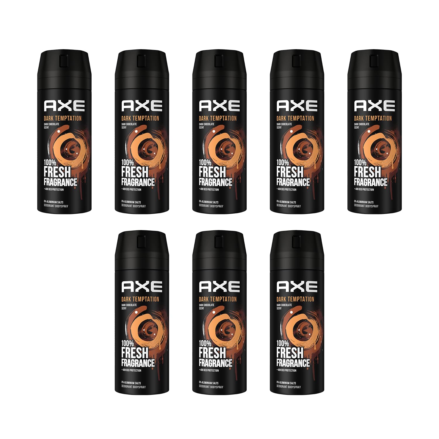 AXE Bodyspray Moschus Deo 8x 150ml Deospray Deodorant Männerdeo ohne Aluminium Herren Männer Men