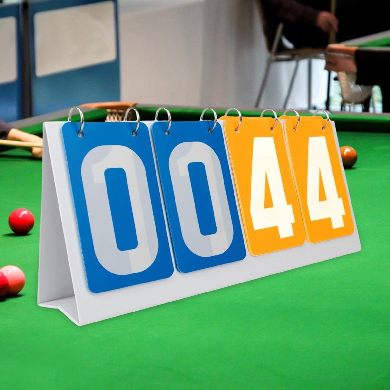Tableau De Score à Rabat LOVIVER - Compteur Manuel 0-99, PVC, 35.5x16 Cm, Pour Tennis, Volley, Football...