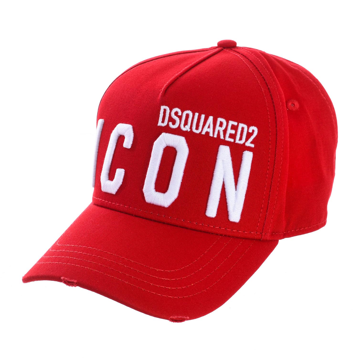 DSquared Roter Hut mit weißem Schriftzug