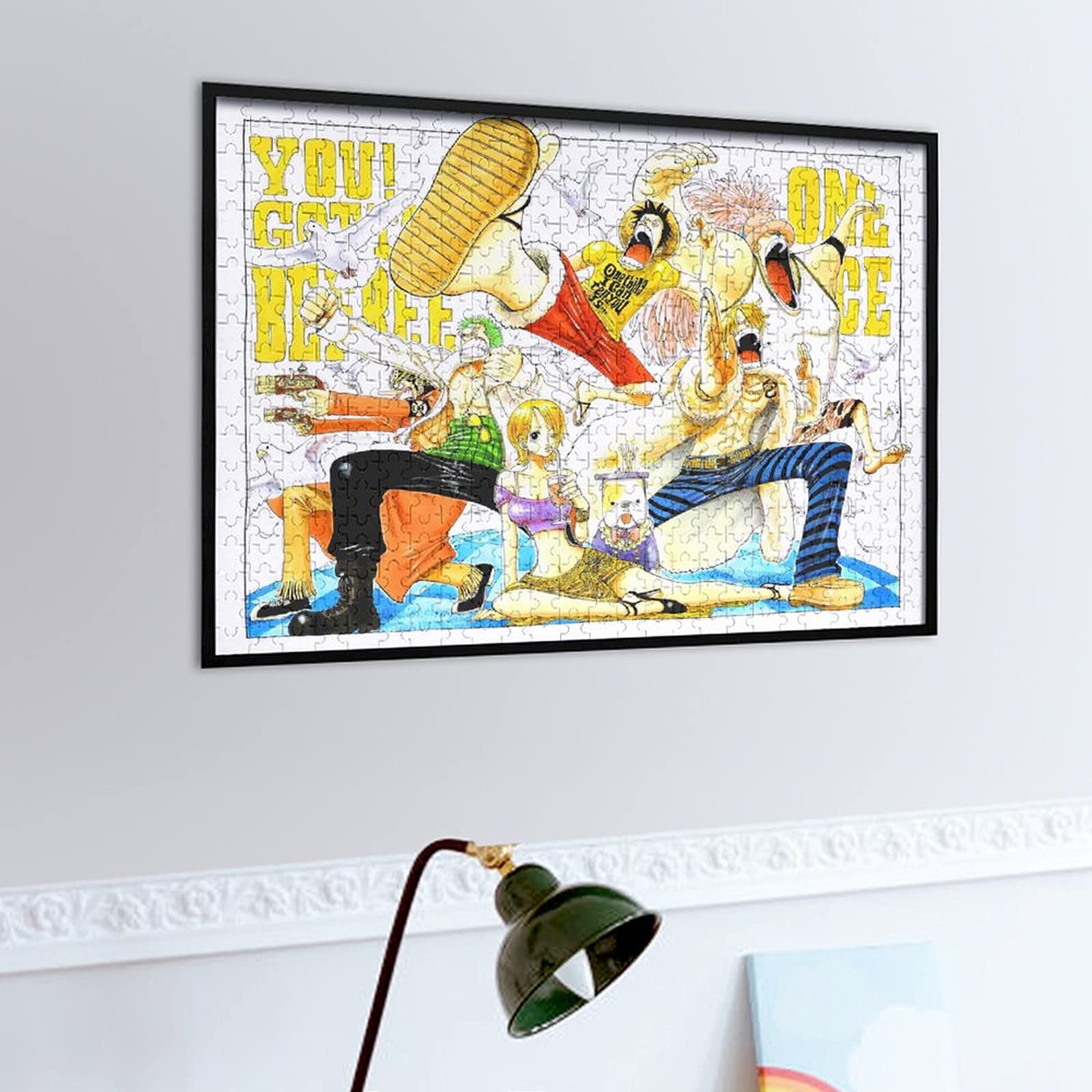 Amazon.co.jp: NOZOMAN One Piece Jigsaw Puzzle, 500 Pieces, Luffy