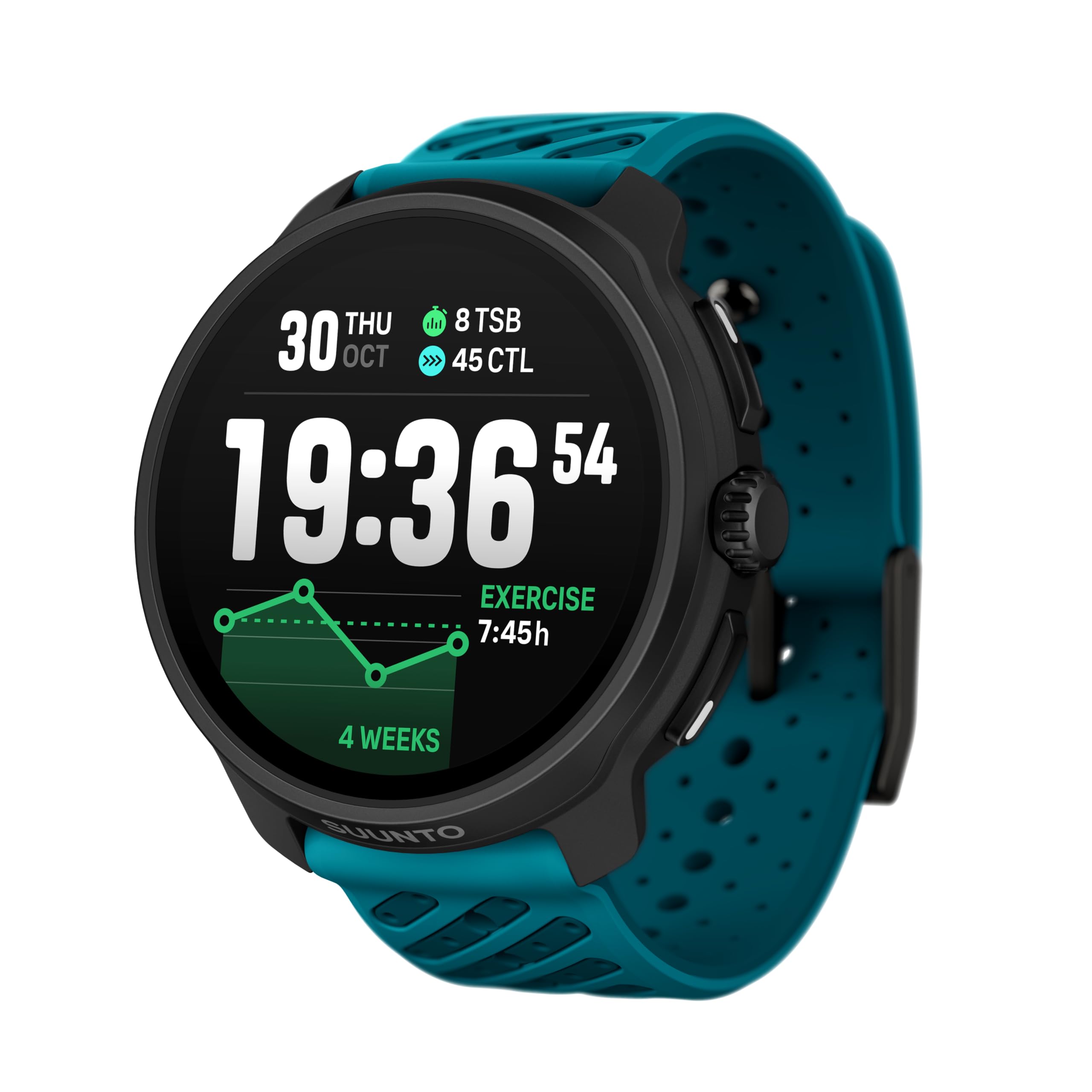 SUUNTO Race 2 Orologio Sportivo GPS, 115+ Modalità Sportive, GPS Dual-Band, Display AMOLED Ampio, Batteria fino a 16 Giorni, Mappe Offline Globali, per Corsa, Ciclismo e Allenamento Outdoor