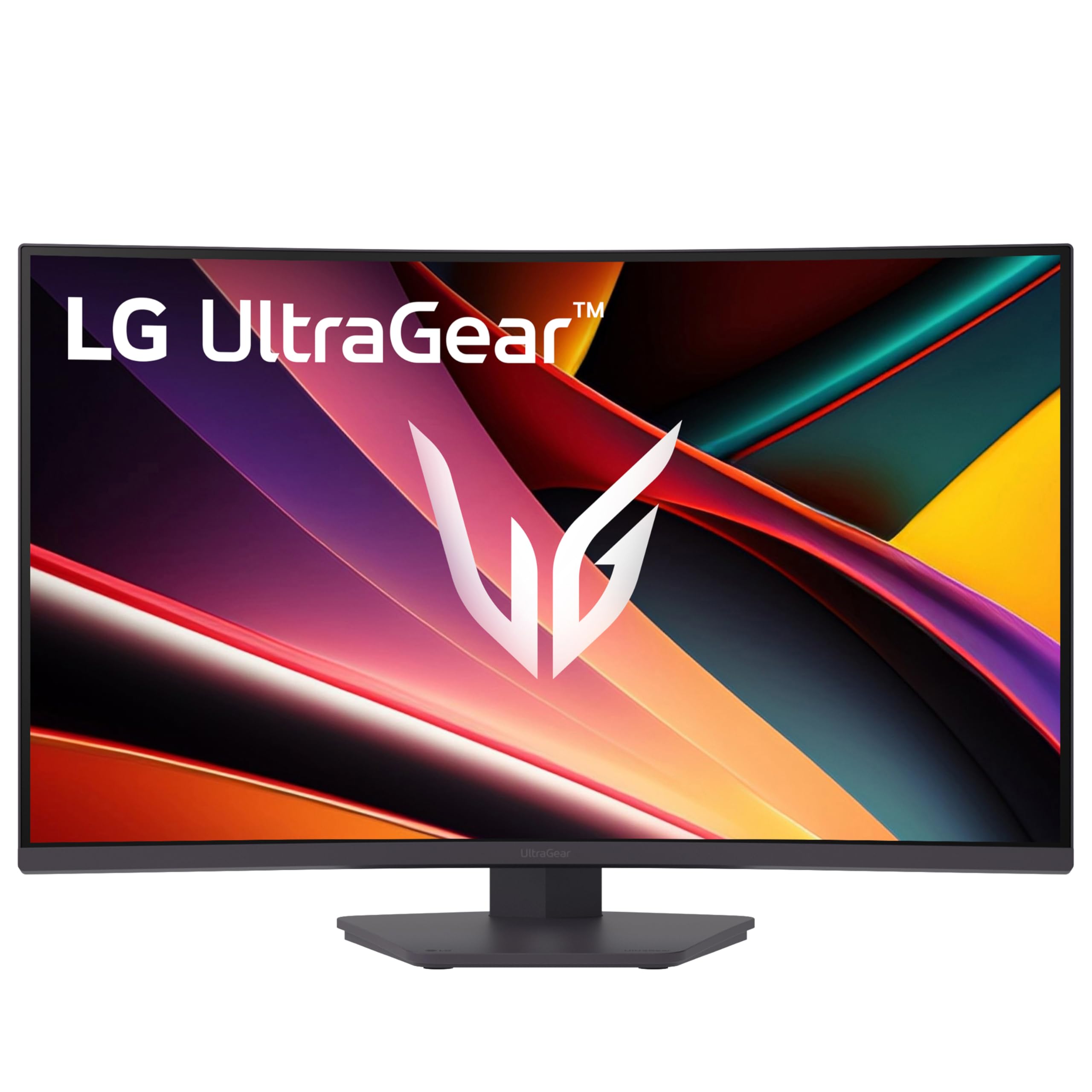 LG Ultragear G6 32G60ZA Moniteur de Jeu (excl.) – QHD incurvé 1440p, 32", 180 Hz, 1 ms GtG, FreeSync, HDR10, écran Multi-réglable, HDMI, DP1.4, Noir