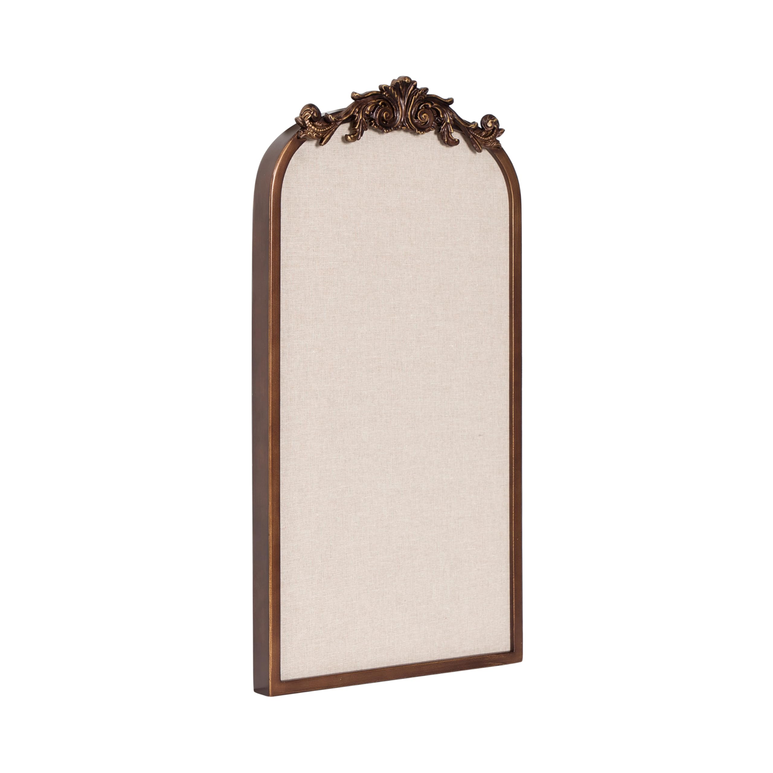 Kate and Laurel Arendahl Framed Ornate Vintage Arch Pinboard for Wall