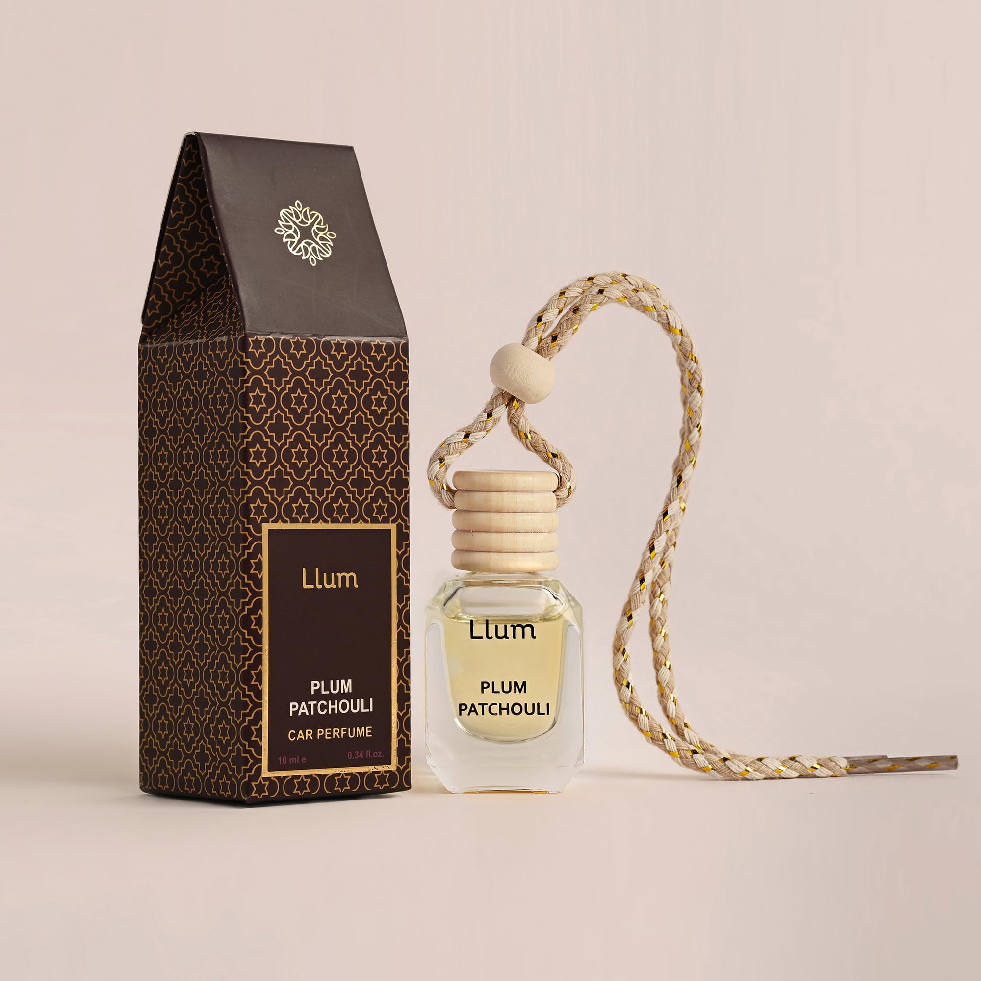 Llum Amber Vanilla Hanging Car Air Freshener – Luxury Automotive Perfume Diffuser 10ml (0.34 fl oz), Long-Lasting Fragrance, Alcohol-Free Non-Toxic Scent — view 15