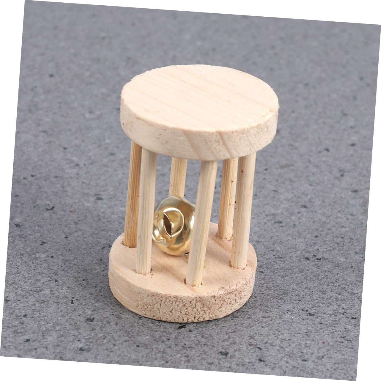 6piezas Juguetes De Madera para Masticar De Hámster Dispositivos De Ejercicio para Cuidados De Conejos Chinchillas y Otros Pequeños Animales Varios Estilos