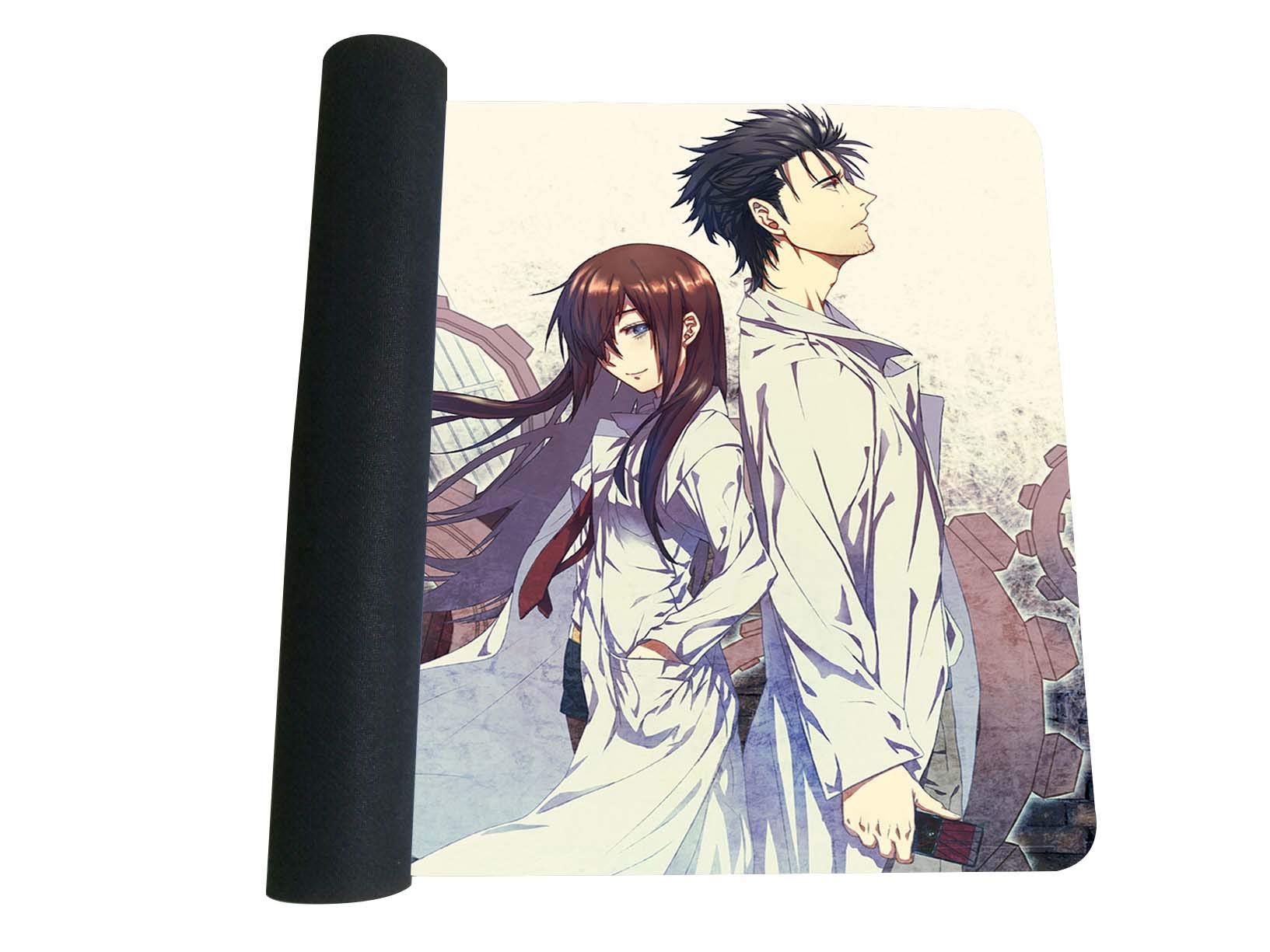 Amazon.com: pile Steins;Gate Mouse pad Anime Large Desk pad