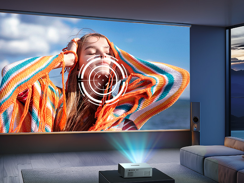 Amazon.co.jp: 【2025革新電動フォーカス＆30000LM高輝度＆低騒音