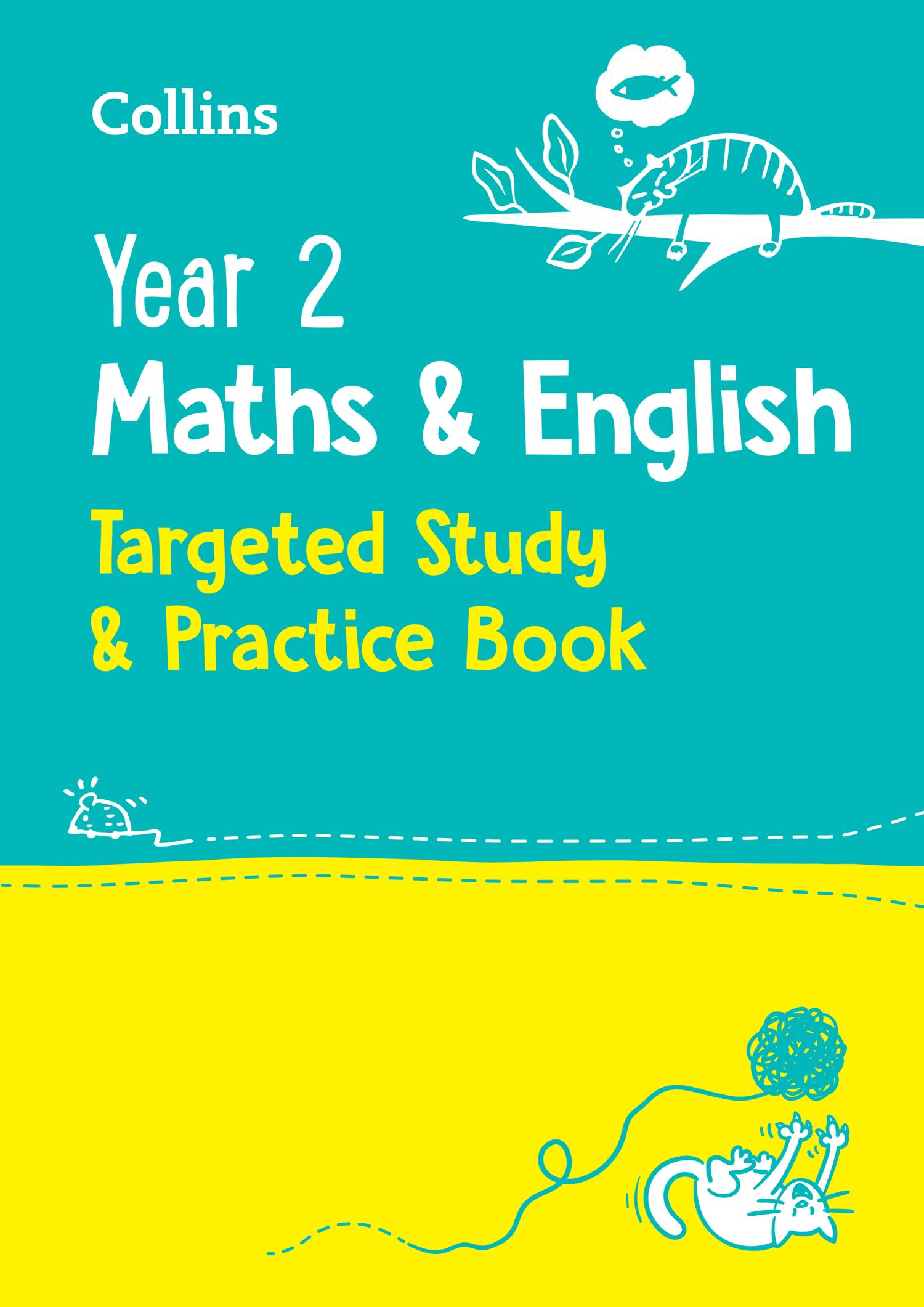 Collins Year 2 Maths and English KS1 Targeted Study & Practice Book: Ideal for Use at Home Paperback – Big Book, 26 November 2020