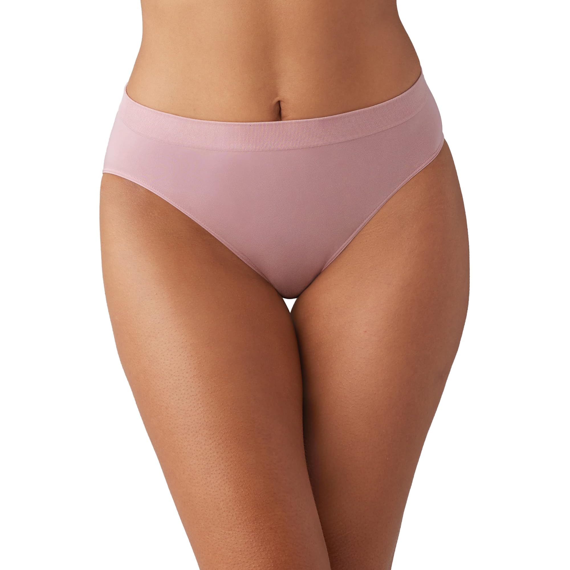 Wacoal Women's B-Smooth Seamless Hi-Cut Brief Panty, 834175 | Full Coverage