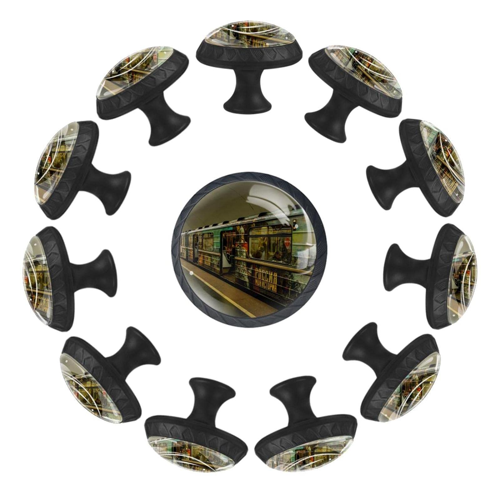 Boutons de tiroir en verre cristal 35mm pour transformer un meuble ordinaire