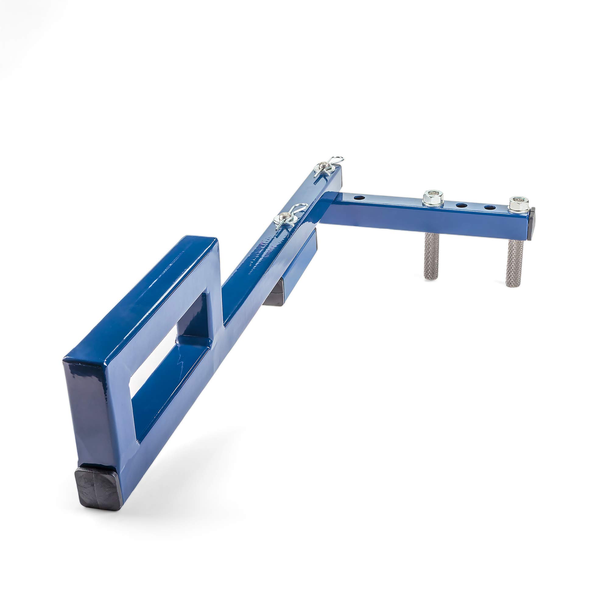 Floor Decking Tool Board Bender - Hardwood Bow Wrench Deck Board Straightener Flooring Jack Straightening Tool - Push & Pull - Extremely Adjustable Gripper Fits 2" 3" 4" 5" Floor Joists - Blue