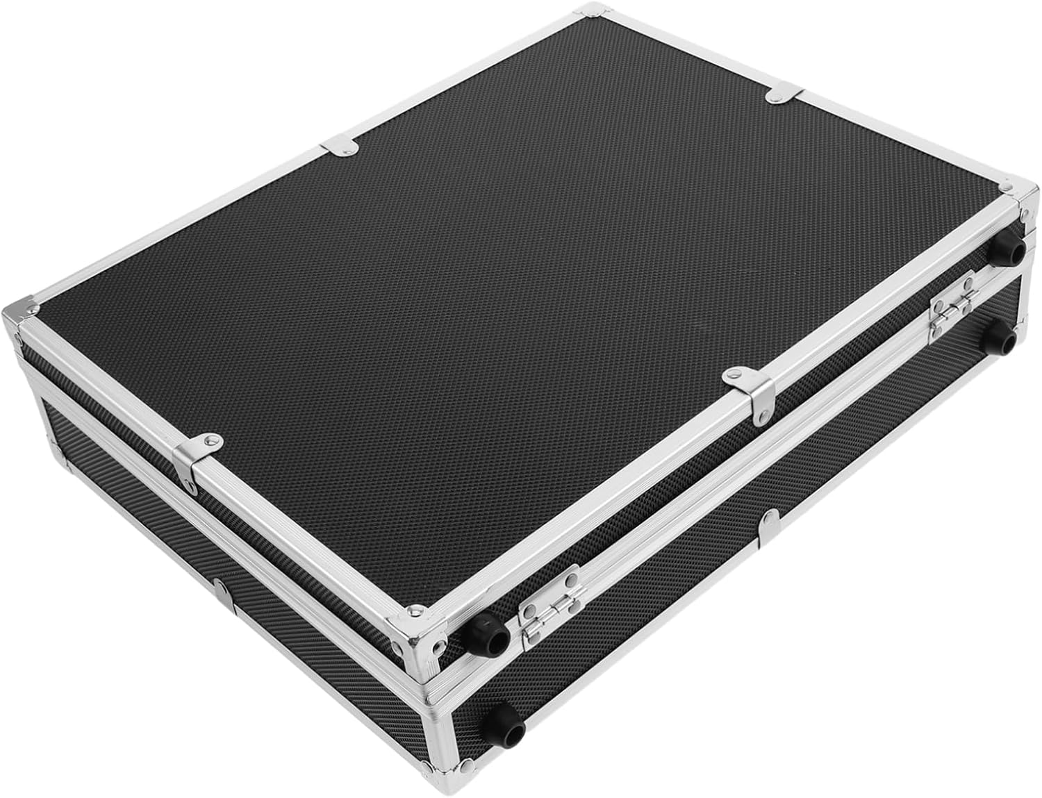 Zerodeko Aluminum Microphone Carrying Case with Soft Interior Impact Resistant Storage Box for Microphones and Accessories for Home Use and Outdoor Events