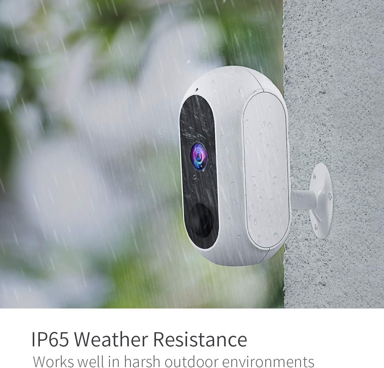 Hot Deals Qinroiot Home Security Camera , Wireless Rechargeable Battery Powered Outdoor&Indoor Wi-Fi Camera with 1080P Night Vision,PIR Motion Detection, Two-Way Audio, IP65 Waterproof Support Cloud/SD Slot Free Shipping 🛒 Qinroiot Home Security Camera , Wireless Rechargeable Battery Powered Outdoor&Indoor Wi-Fi Camera with 1080P Night Vision,PIR Motion Detection, Two-Way Audio, IP65 Waterproof Support Cloud/SD Slot