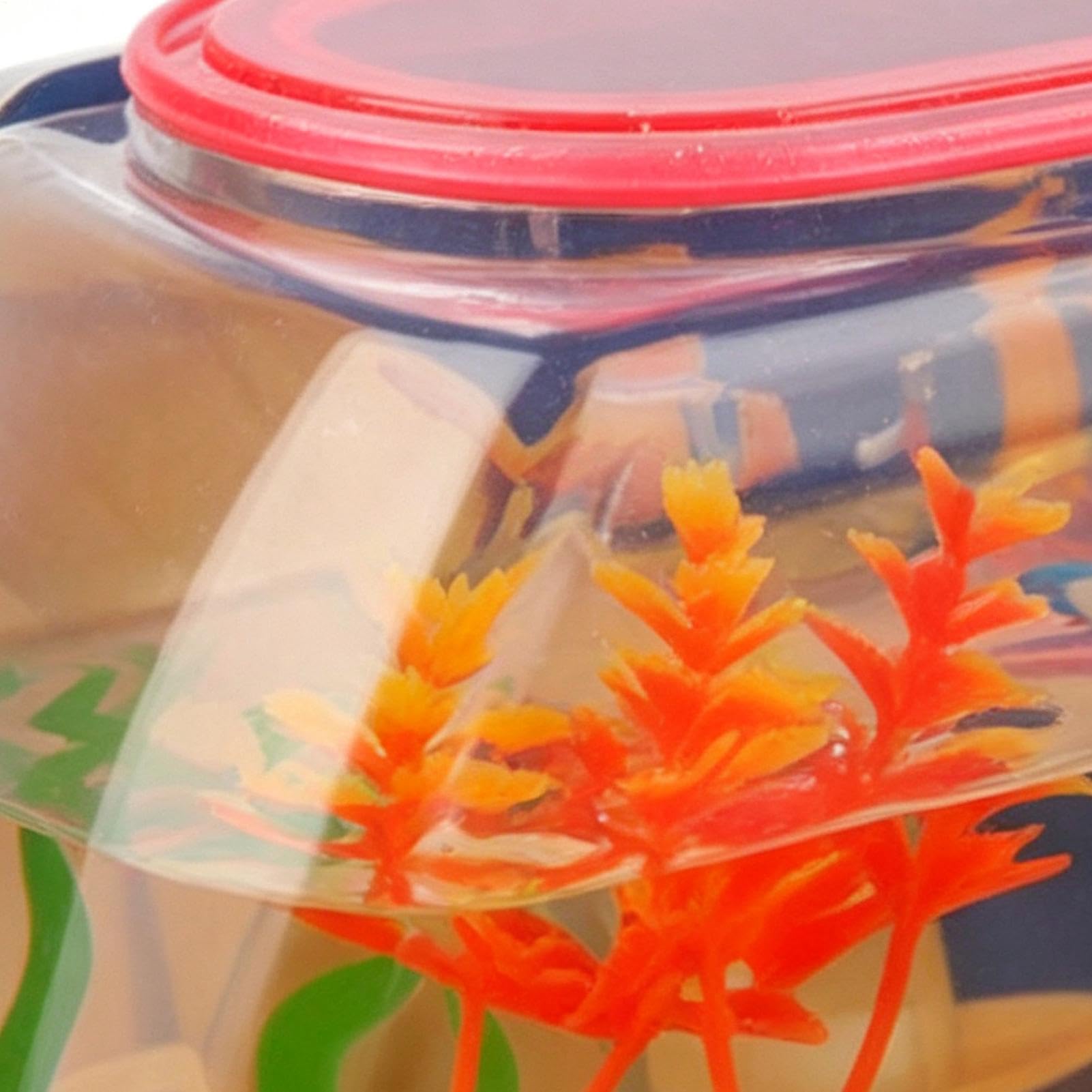 Generisch Giocattolo per acquario, decorazione da scrivania con musica e