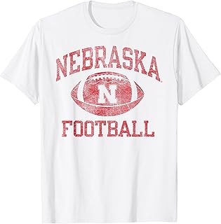 Nebraska Cornhuskers Football Intensity Vintage White T-Shirt