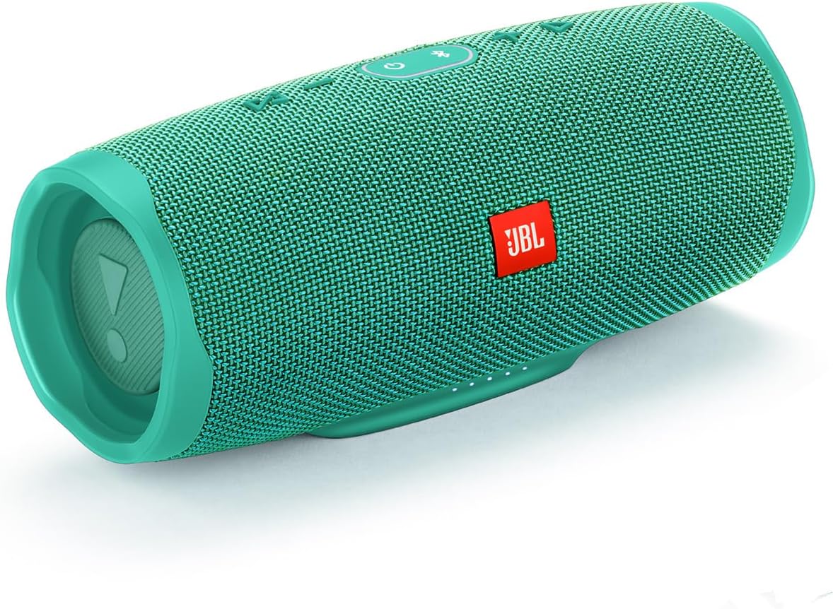 Charge 4 - Waterproof Portable Bluetooth Speaker - Teal | Wireless Bluetooth Streaming, Up to 20 hours of playtime, IPX7 waterproof, JBL Connect, Durable fabric and rugged material