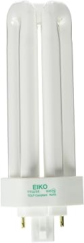 Eiko TT32/35 32W Triple-Tube 3500K GX24q-3 Base Fluorescent Halogen Bulbs