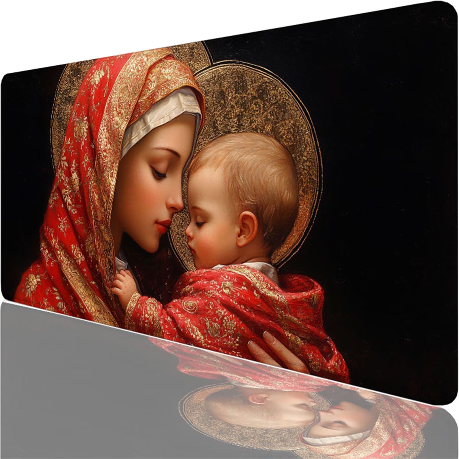 Tapis de Souris, 1000 x 500 x 3 MM Tapis de Souris Noir, Grand Tapis Souris de Jeu avec Femme, Imperméable, Texturée Résistant à Usure Lavable, pour Gamer, la Maison et Le Bureau XF-418