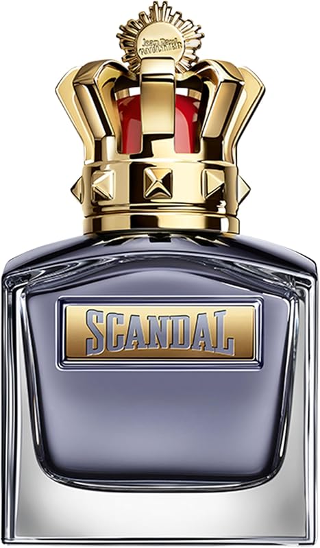 Jean Paul Gaultier Scandal Pour Homme Eau de Toilette for Men - Long Lasting Amber Woody Men's Cologne with Clary Sage, Tonka Bean and Vetiver - Designer Fragrance Spray