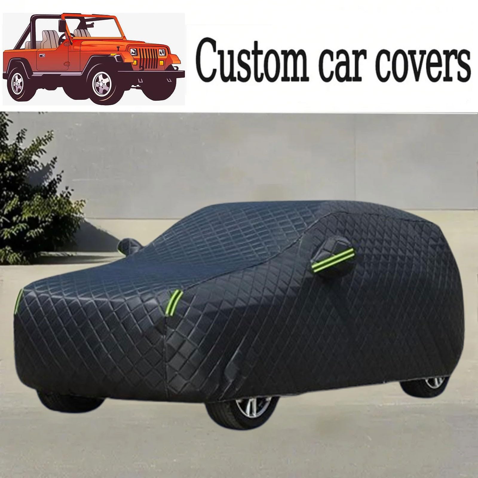 Funda Coche Antigranizo Exterior Impermeable para Ranger Rover Sport 2005-2024 - Cubierta de Protección Gruesa para Tormentas, UV Nieve - Todo Clima (4 Estaciones)